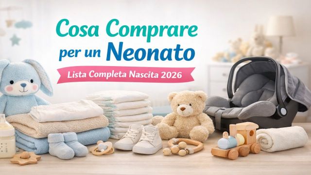 cosa comprare per un neonato