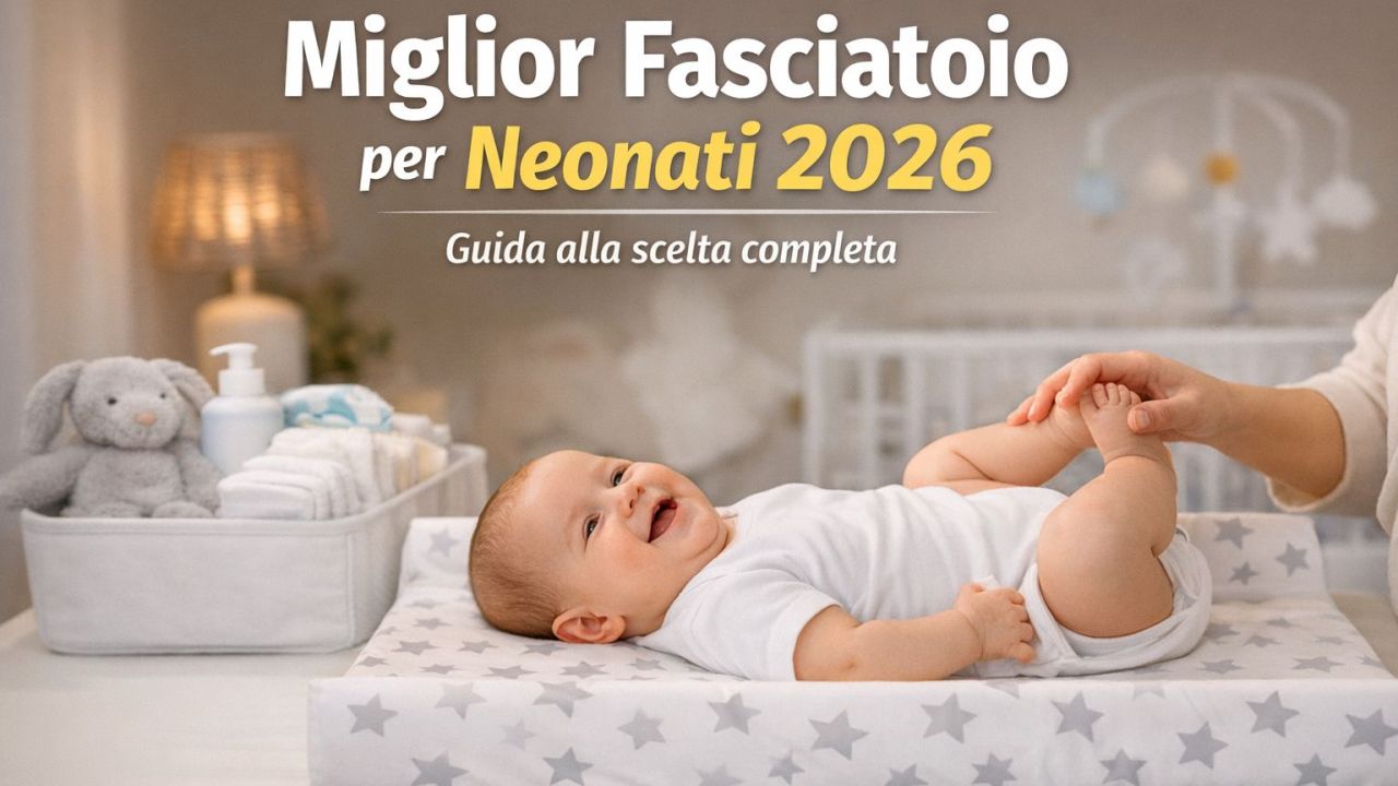 Fasciatoio perfetto per neonati 2026