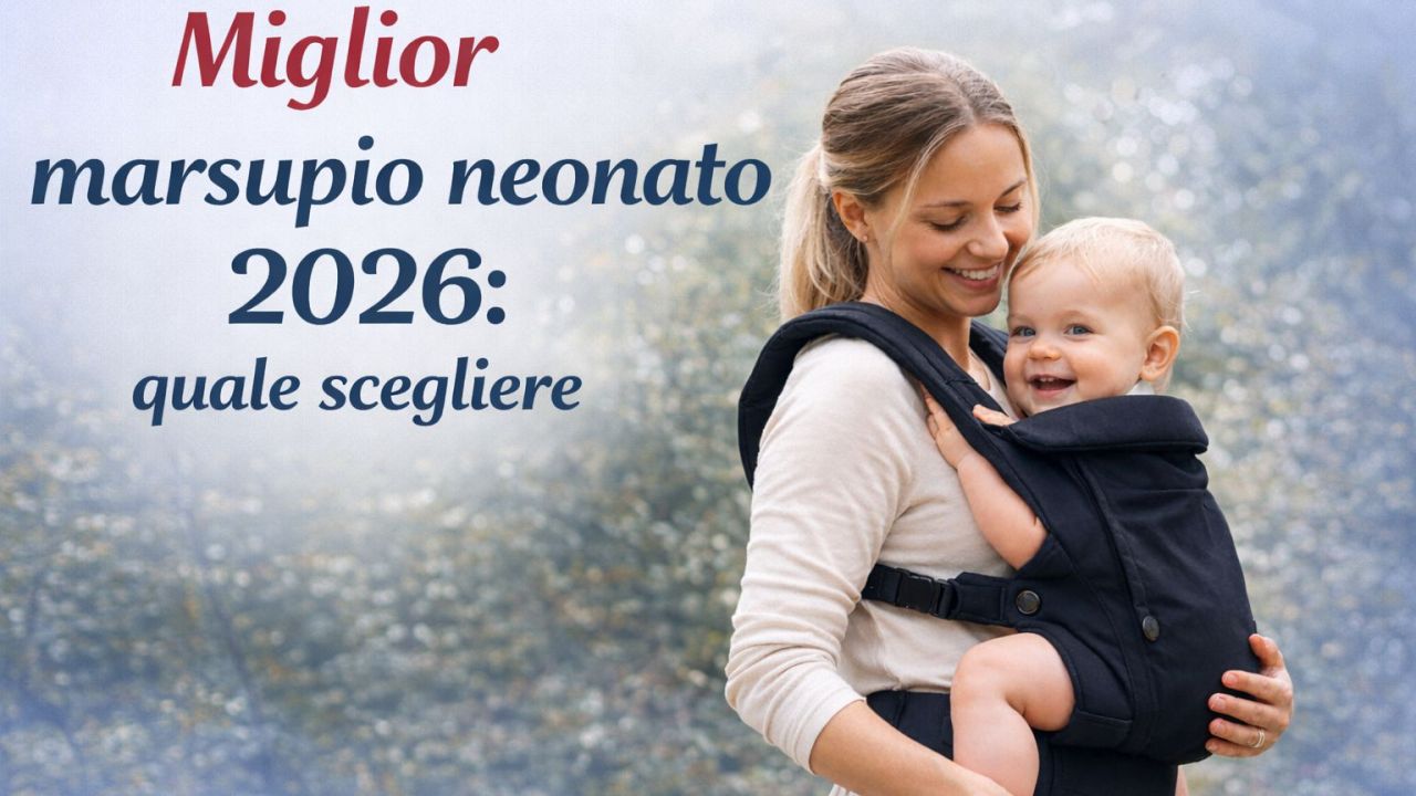 Marsupio ergonomico per mamme felici