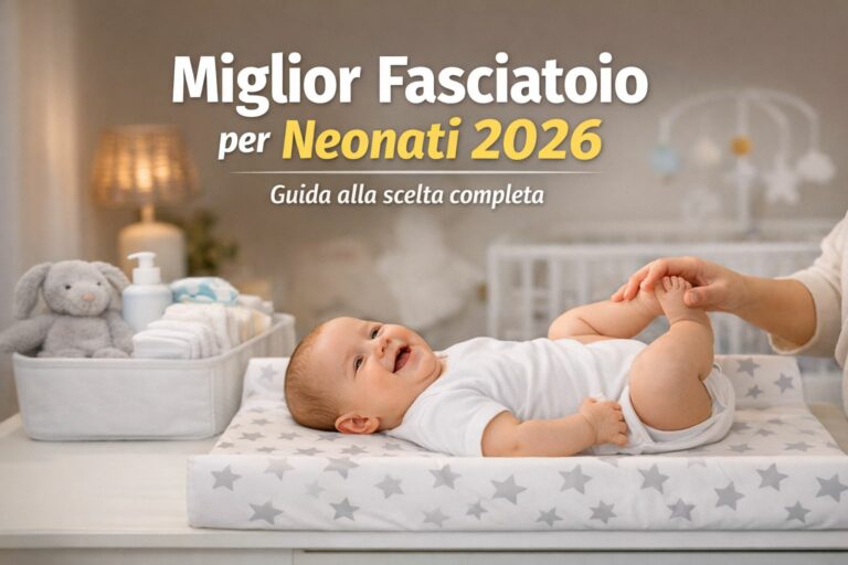 Miglior fasciatoio neonato 2026: quale scegliere (guida completa)