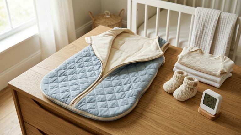 Come vestire il neonato per dormire: la tabella TOG sacco nanna per ogni temperatura